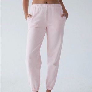 light pink brandy sweatpants